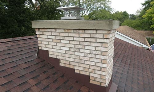 Photo of a chimney take in Dayton Ohio